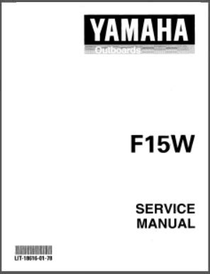 1998 Yamaha F15eshw Outboard Service Repair Maintenance Manual Factory