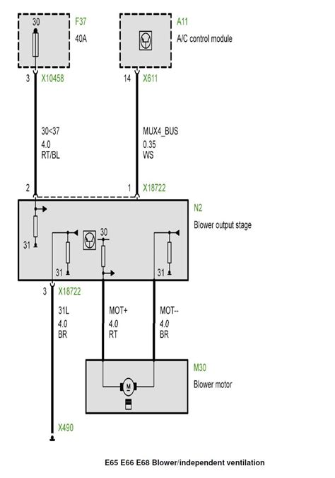 1998 bmw blower fan wiring diagrams 