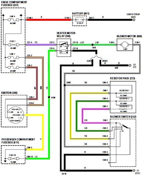 1998 dodge ram radio wiring diagram 