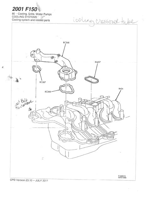 1998 ford f 150 cooling diagram 