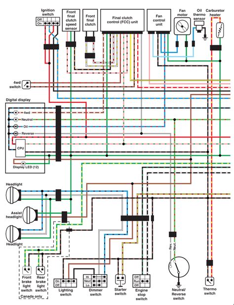 1998 honda foreman wiring diagram 