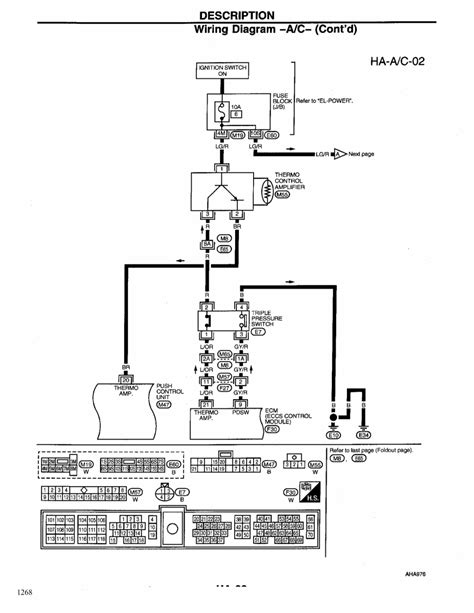 1998 nissan sentra air conditioner wiring diagram 