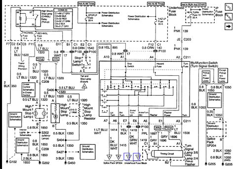 1998 oldsmobile bravada stereo wiring 