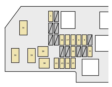 1998 toyota tacoma fuse diagram 