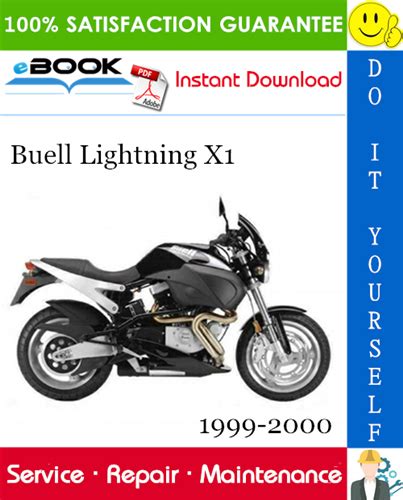 1999 2000 Buell X1 Lightning Motorcycle Repair Manual