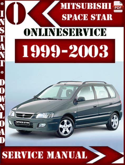 1999 2003 Mitsubishi Space Star Service Repair Manual Download