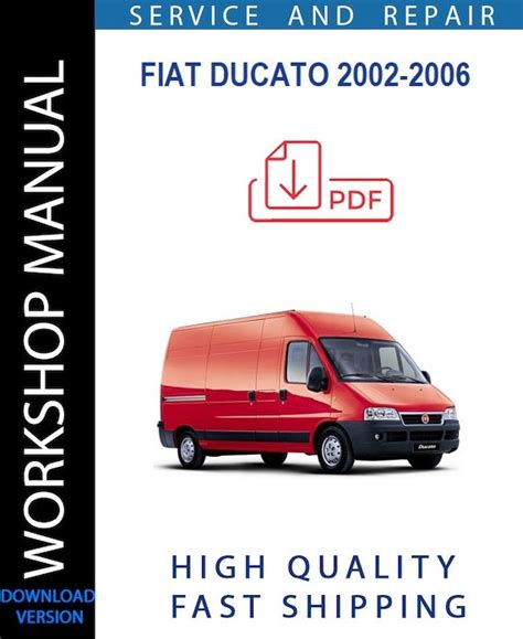 1999 2006 Fiat Ducato Workshop Repair Service Manual Best Download