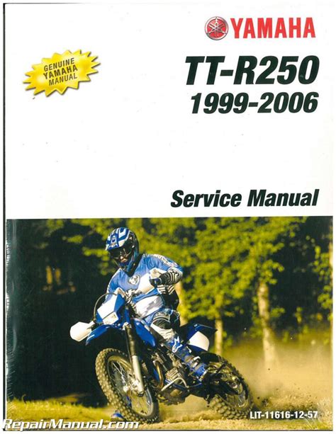 1999 2006 Yamaha Tt R250 Ttr250 Ttr 250 Service Manual Repair Manuals And Owner S Manual Ultimate Set Pdf Download