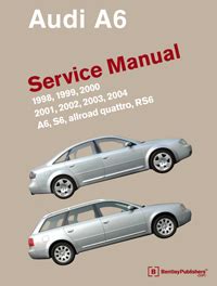 1999 Audi A6 Service Repair Manual Software