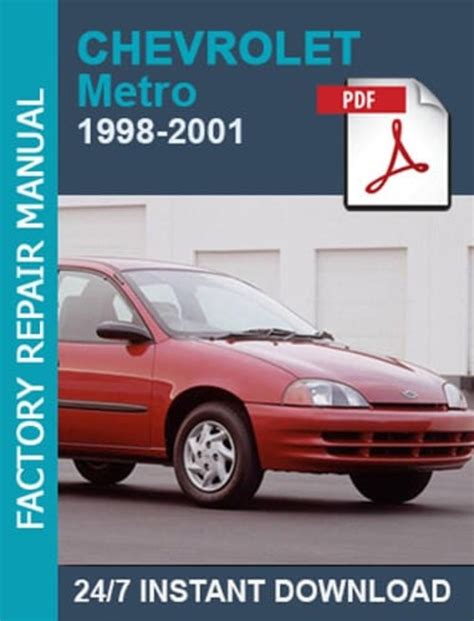 1999 Chevrolet Metro Service Repair Manual Software