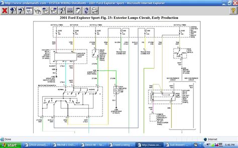 1999 Ford Explorer Ignition Wiring Harness Diagram