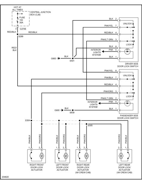 1999 Ford F 250 Door Lock Wiring Diagram