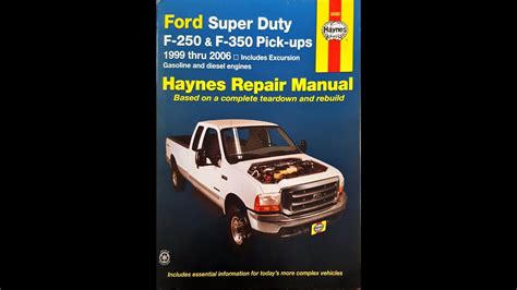 1999 Ford F 350 F350 Super Duty Oem Workshop Repair Manual