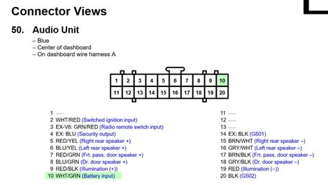 1999 Honda Accord Radio Wiring Diagram