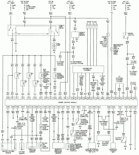 1999 Honda Civic Wiring Schematics