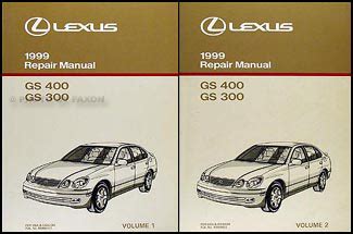 1999 Lexus Gs 300 Gs300 Shop Service Repair Manual Boo