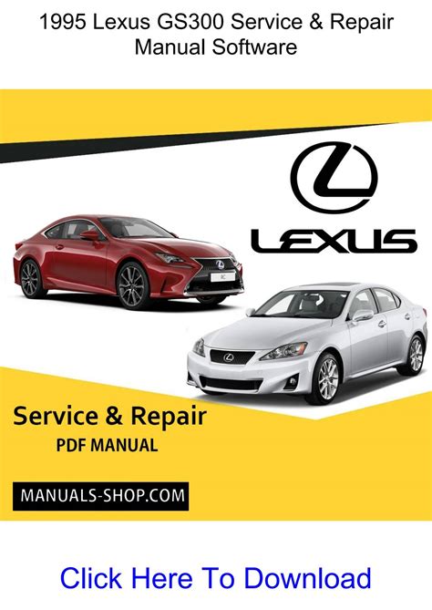 1999 Lexus Gs300 Service Repair Manual Software