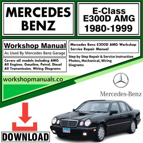 1999 Mercedes Benz E300d Service Repair Manual Software