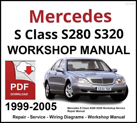 1999 Mercedes S320 Service Repair Manual 99