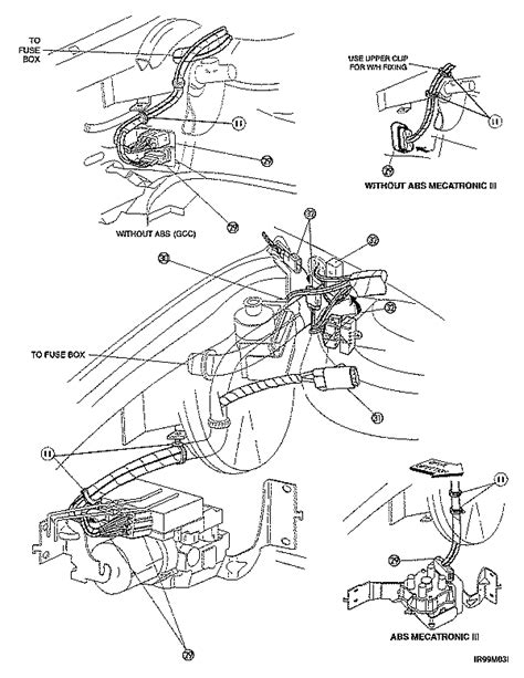 1999 Mercury Mystique Wiring Diagram