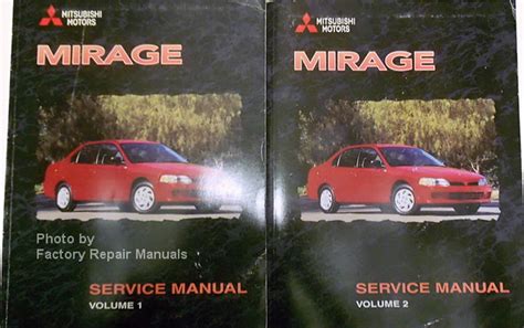 1999 Mitsubishi Mirage Service Repair Manual