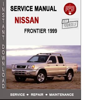 1999 Nissan Frontier Service Repair Manual Download