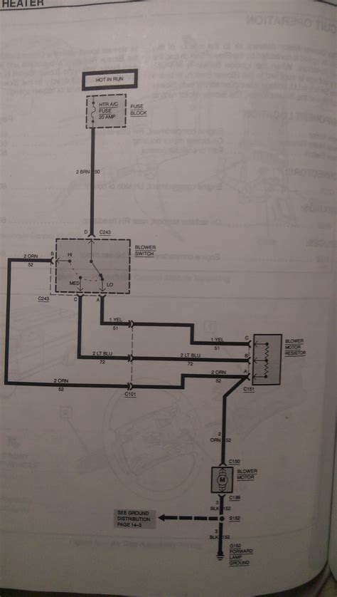 1999 Silverado Blower Motor Wiring Diagram