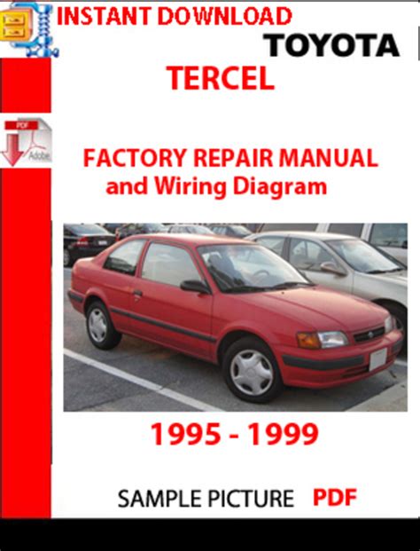 1999 Toyota Tercel Other Equipment Manual and Wiring Diagram