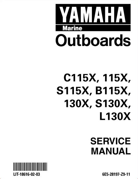 1999 Yamaha S130 Hp Outboard Service Repair Manual