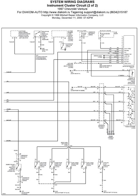 1999 chevy venture wiring diagram 