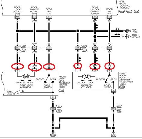 1999 dodge 5 wire door lock wiring 