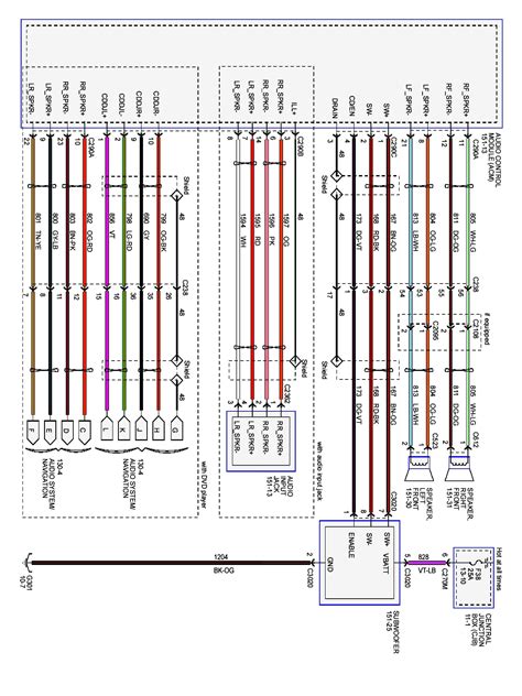 1999 ford e350 stereo wiring diagram 