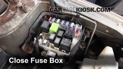 1999 mazda protege fuse box 