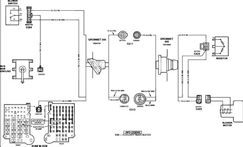 1999 silverado blower motor wiring diagram 