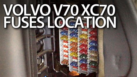 1999 volvo v70 fuse box 