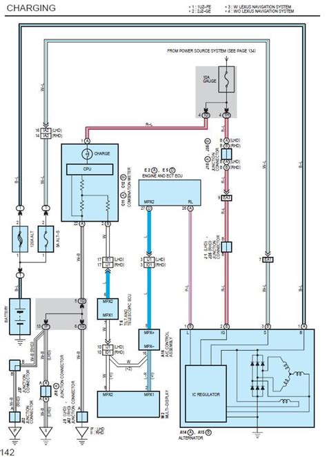 1uzfe Alternator Wiring Diagram