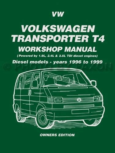 2 5 Vw Eurovan Engine Master Service Repair Workshop Manual