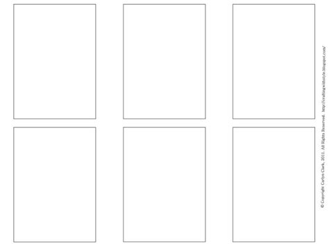 2 5 X 3 5 Card Template