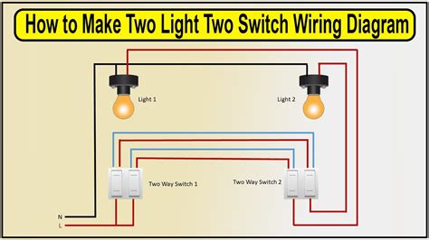 2 And 3 Wire Double Switch Wiring Diagram