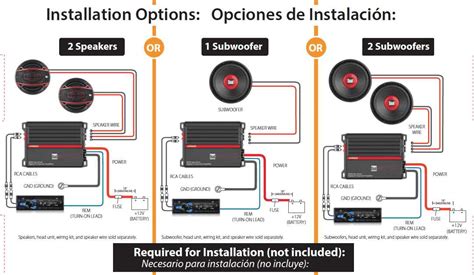 2 Channel Amp Wiring Diagram