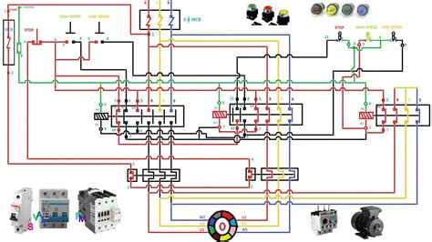 2 Speed Starter Wiring Diagram