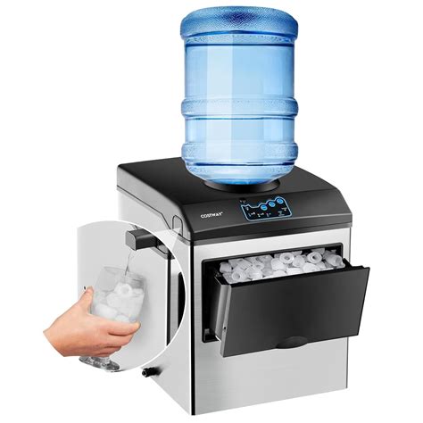 2 in 1 water dispenser with built-in ice maker