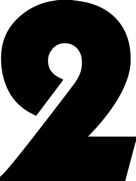 2 number list vector svg, Number list vector svg icon