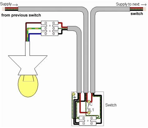 2 way switch diagram light loopback wiring 