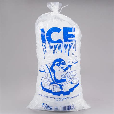 20 lb ice bag