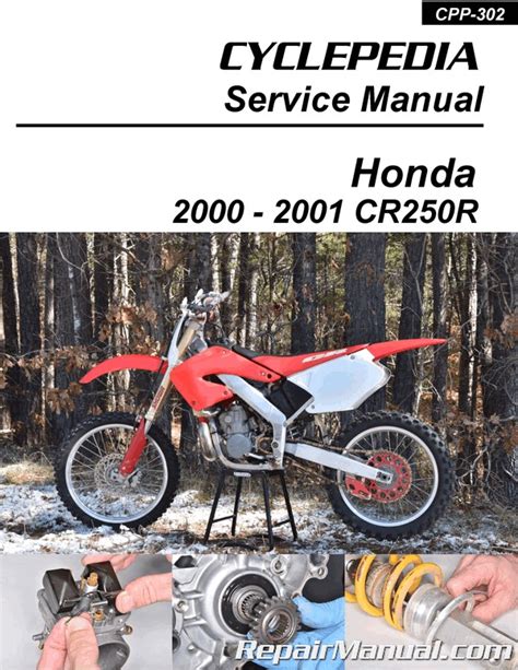 2000 2001 Atv Honda Cr250r Full Service Repair Manual