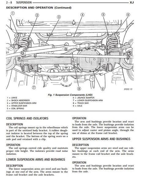 2000 2001 Jeep Cherokee Service Repair Manual Download 00 01