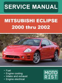 2000 2002 Mitsubishi Eclipse Service Manual