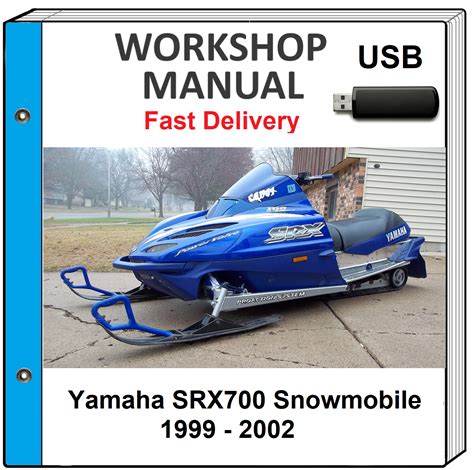 2000 2002 Yamaha Srx700 Snowmobile Factory Service Manual