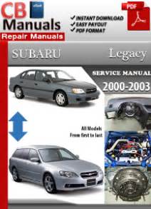 2000 2003 2005 Subaru Legacy Service Repair Manual Pack